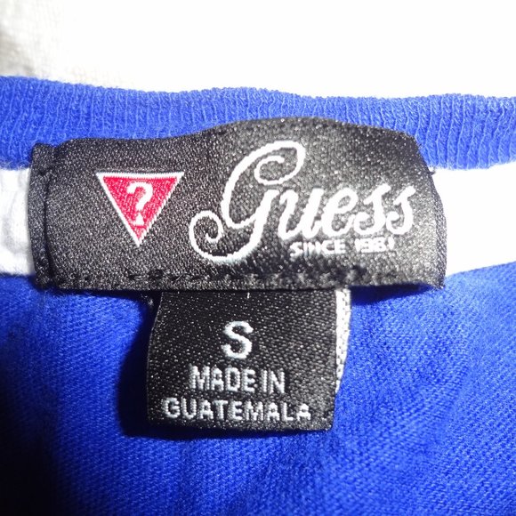 blue guess top - Picture 2 of 2